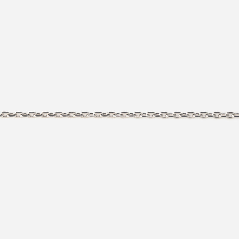 P127 stainless – thin chain necklace - silver