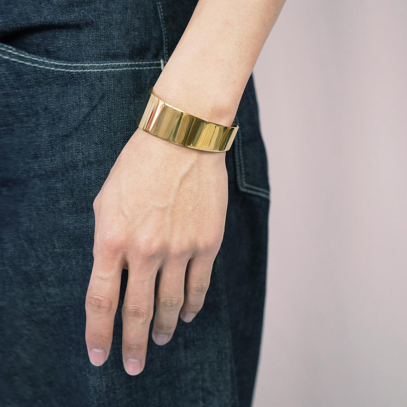 B79 stainless - Plate bracelet - gold