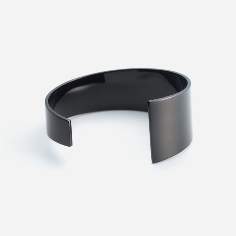 B79 stainless - Plate bracelet - black