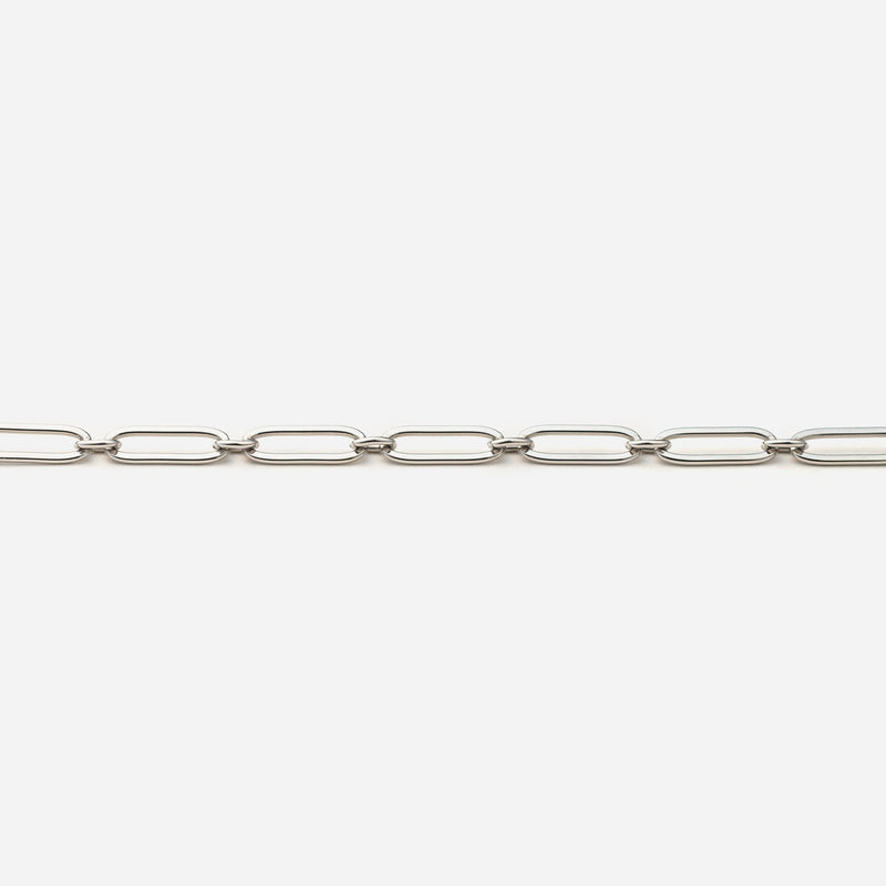 B69 stainless - chain bracelet - silver