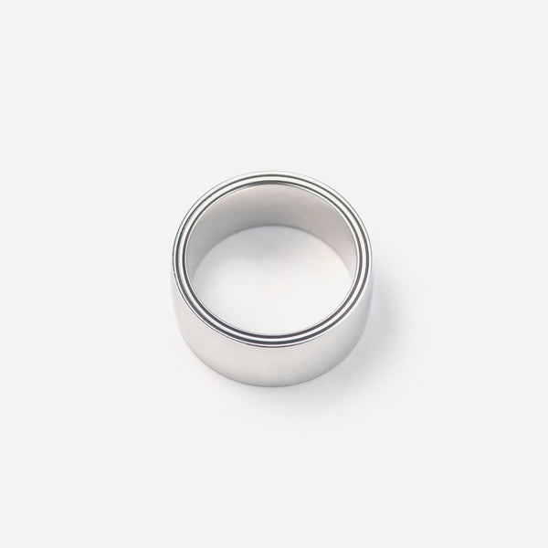 R101 stainless - line ring - silver