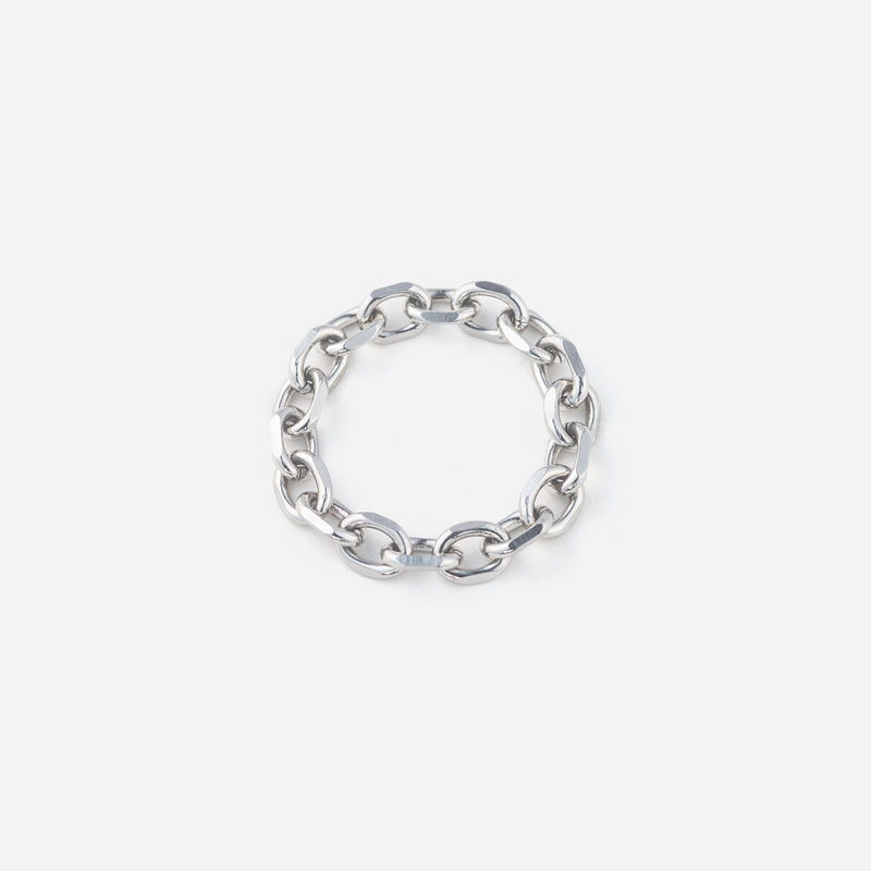 R102 stainless - chain ring - silver