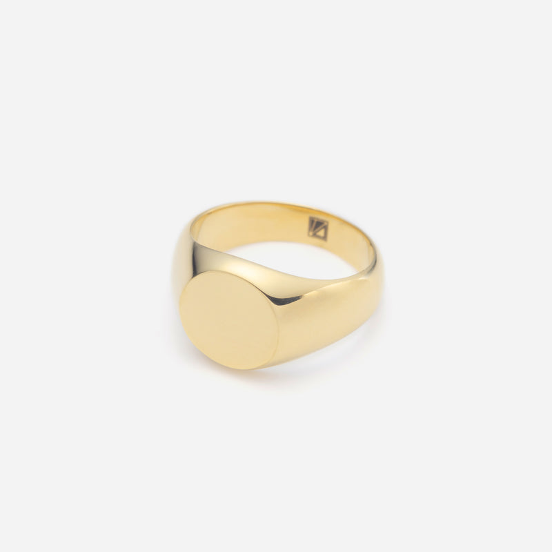 R104 stainless - Sirius ring - gold