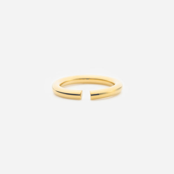 R107 stainless - Cassini ring - gold
