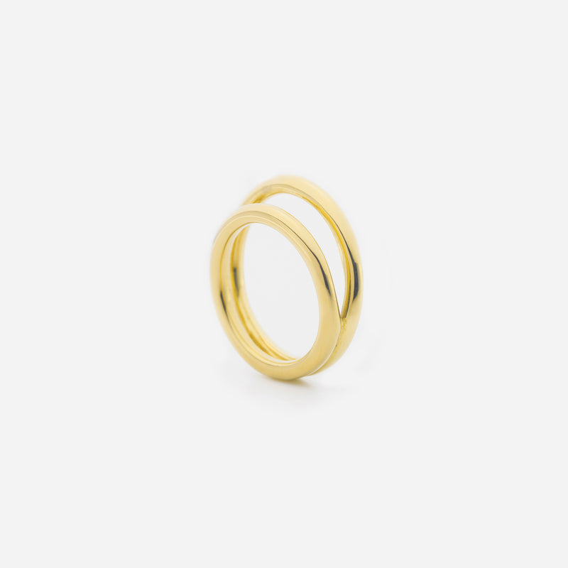 R109 stainless - Kuiper ring - gold