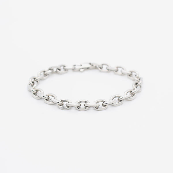 B51 stainless - chain bracelet - silver
