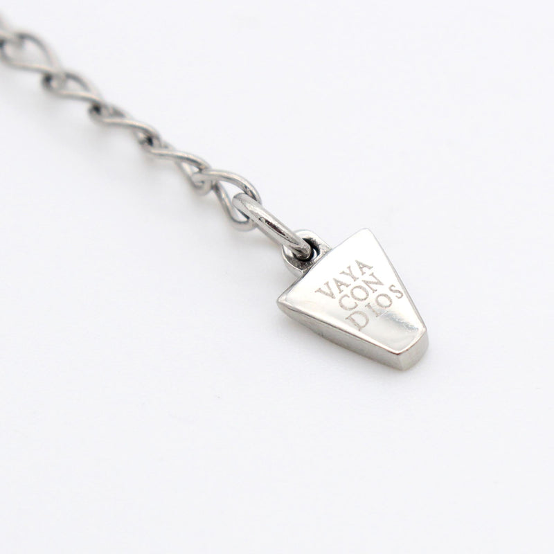 P107 stainless - chain necklace - silver