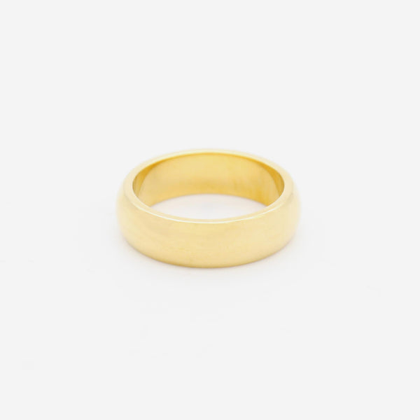 R45 stainless - round ring - gold