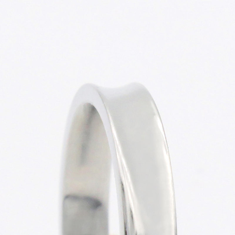 R82 stainless - round dent ring - gold